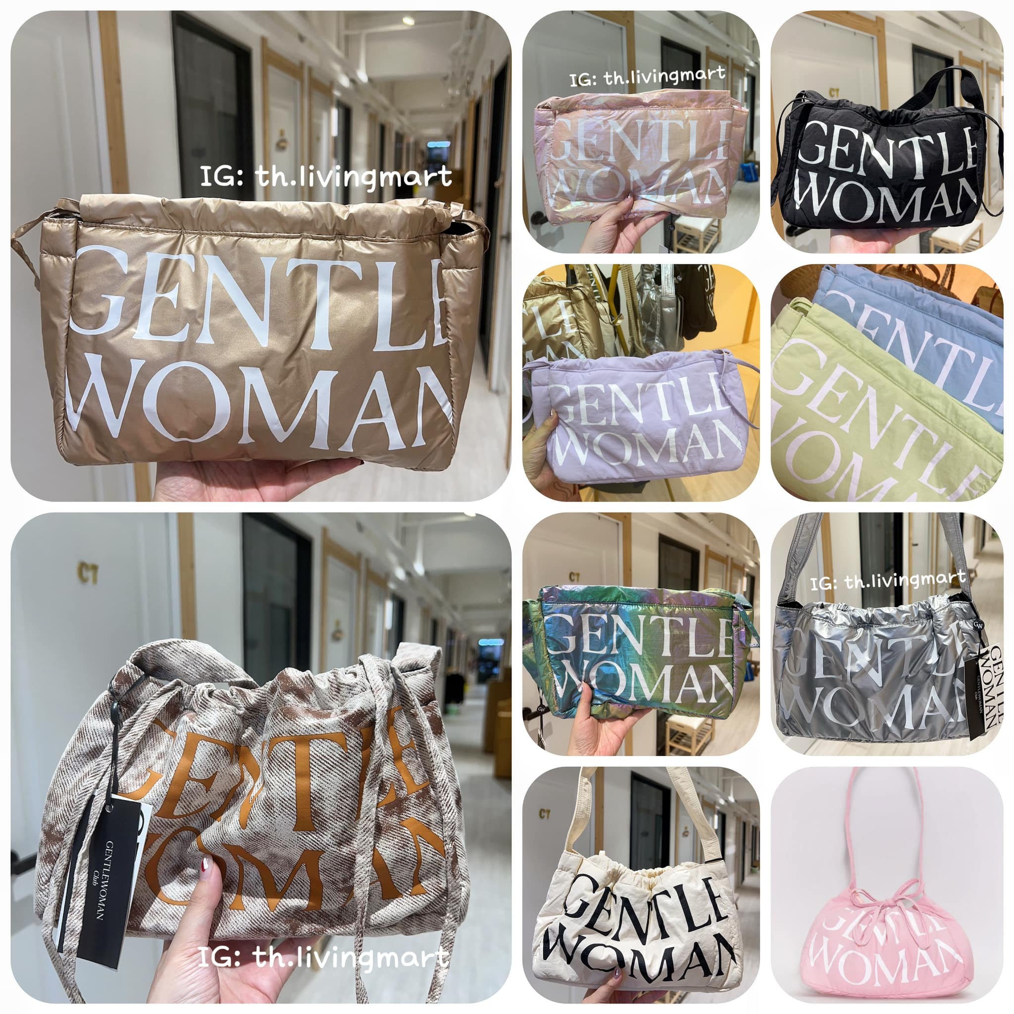 Gentlewoman 餃子袋 Dumpling Bag  #部份顏色預訂