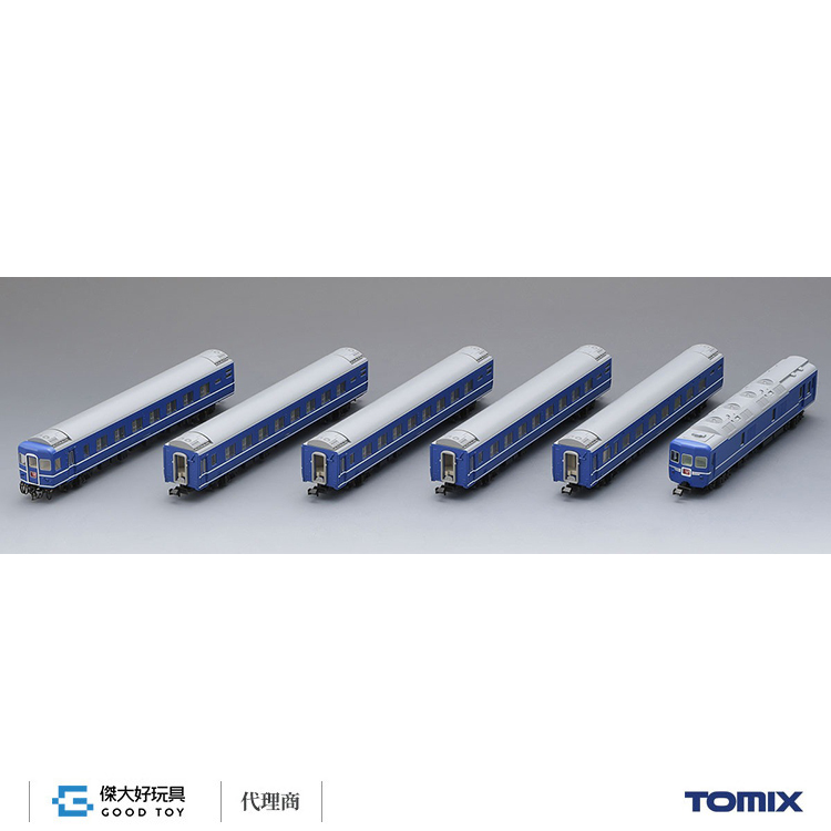 TOMIX 98845 客車 國鐵 24系24形特急寢台客車 (夕鶴) 基本 (6輛)