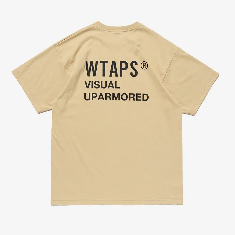2024SS WTAPS FORTLESS 背後 字體 短T 現貨 241ATDT-STM03S