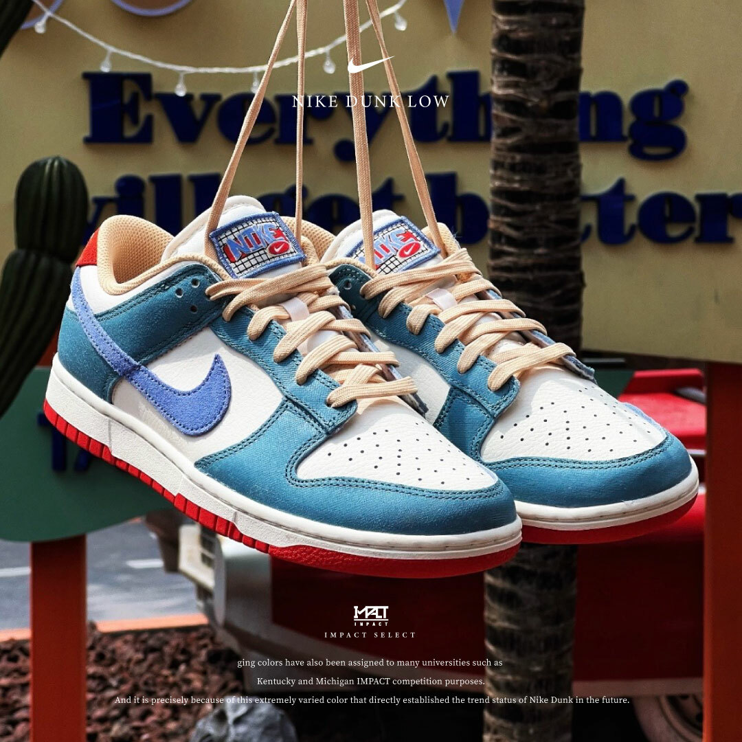 Nike Dunk Low Premium 復古丹寧 刺繡貼布 HJ9112-110