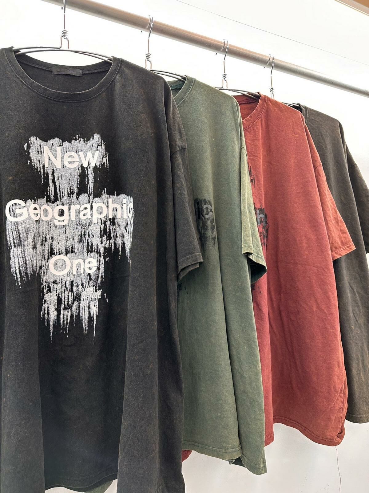 OverSize洗水英文字短袖Tee T5567