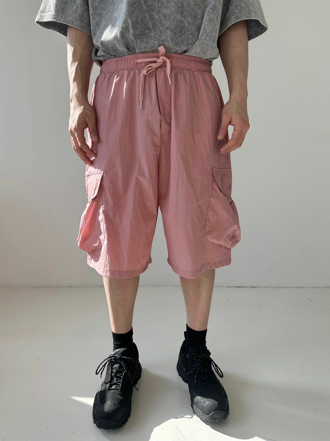 淨色工裝短褲 LANE-045P