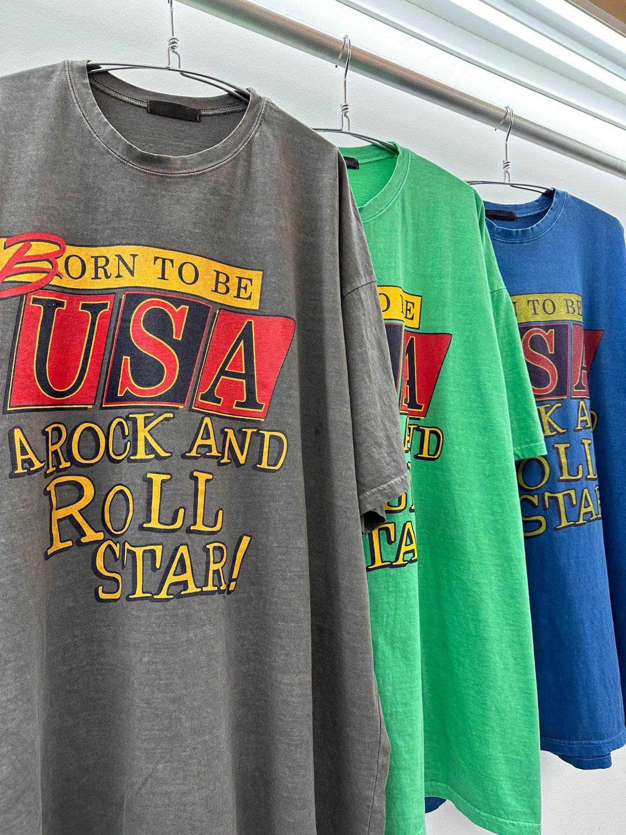 OverSize洗水英文字短袖Tee T5571