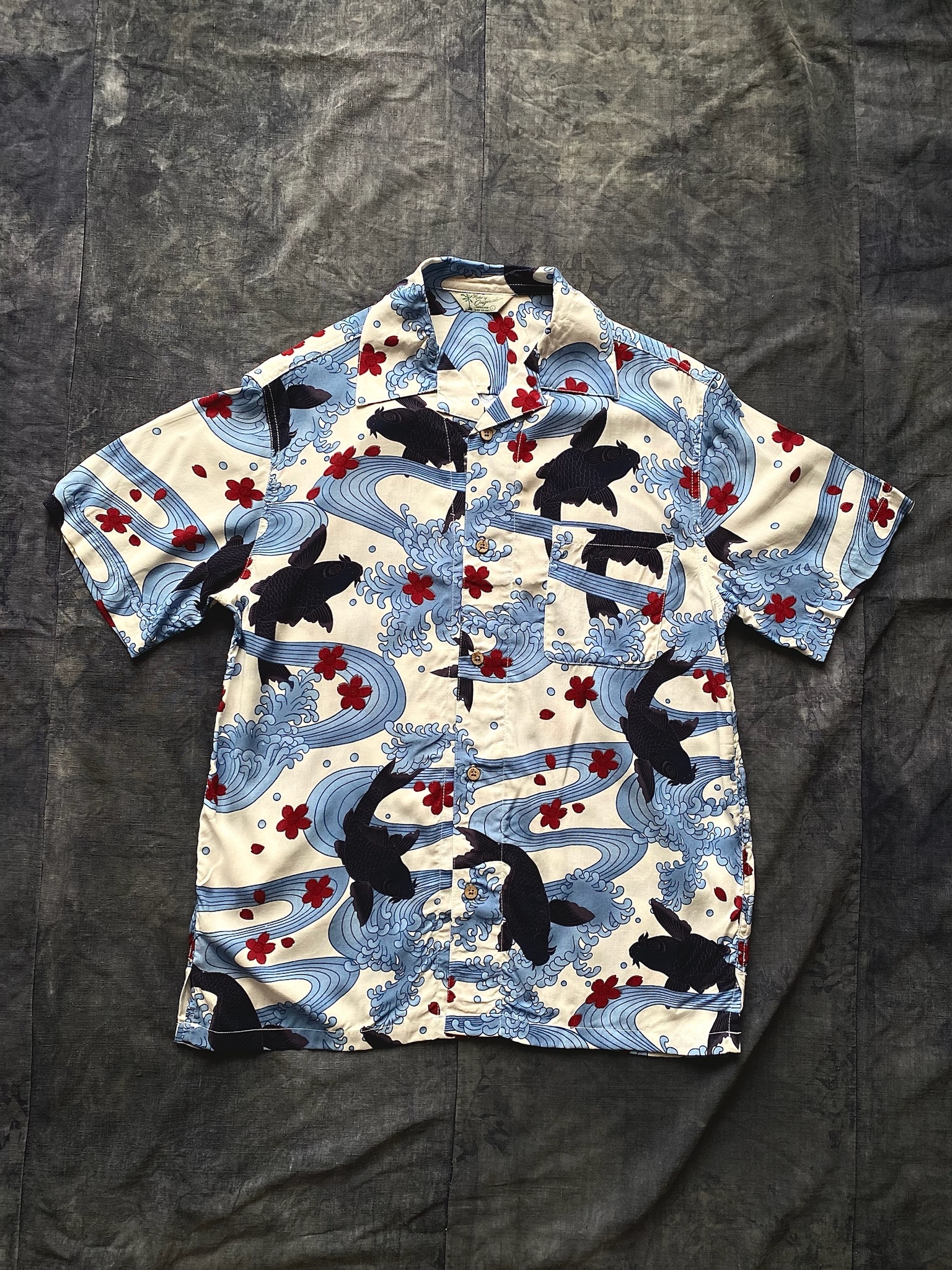 Japanese Aloha shirts / 日本和柄新品夏威夷襯衫-沖浪裏