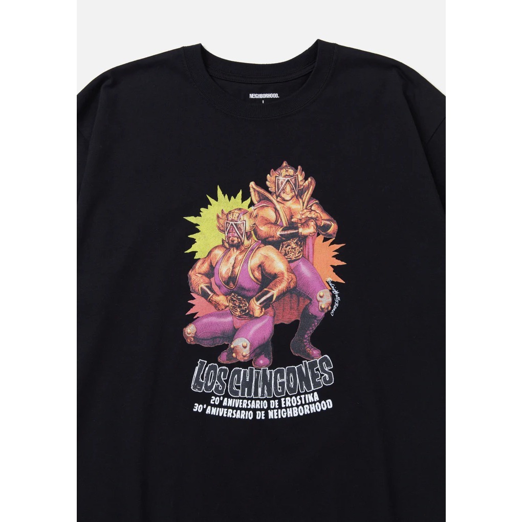 2024AW NEIGHBORHOOD NH EROSTIKA TEE SS-1 蒙面 插畫家 摔角 NBHD 短T 現貨