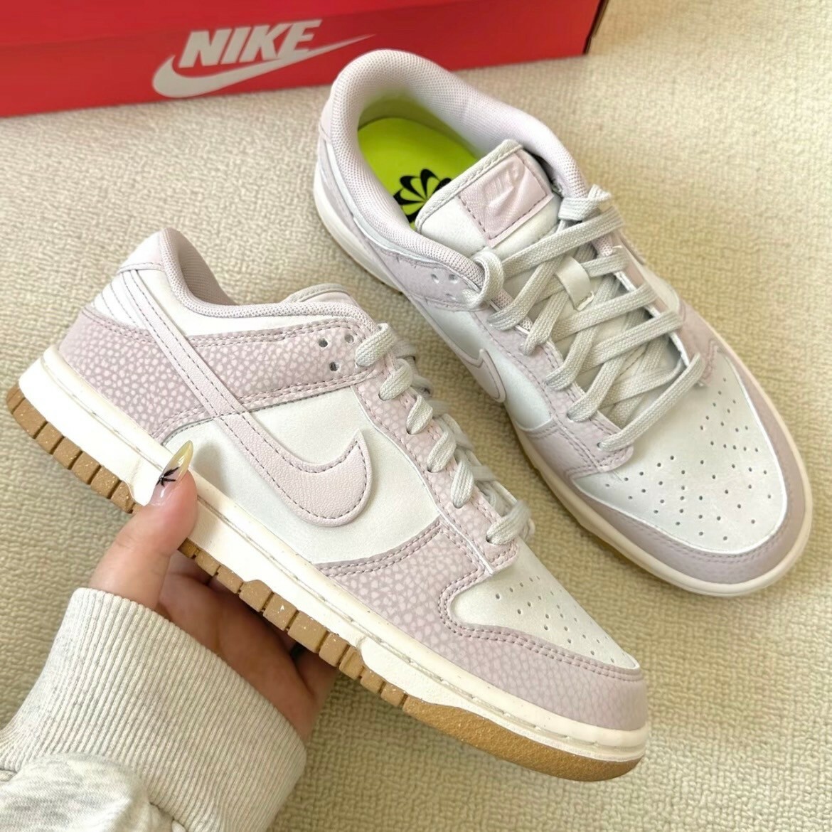 Nike Dunk Low PRM Next Nature 粉紫 焦糖底 玫瑰粉 復古 低筒休閒鞋