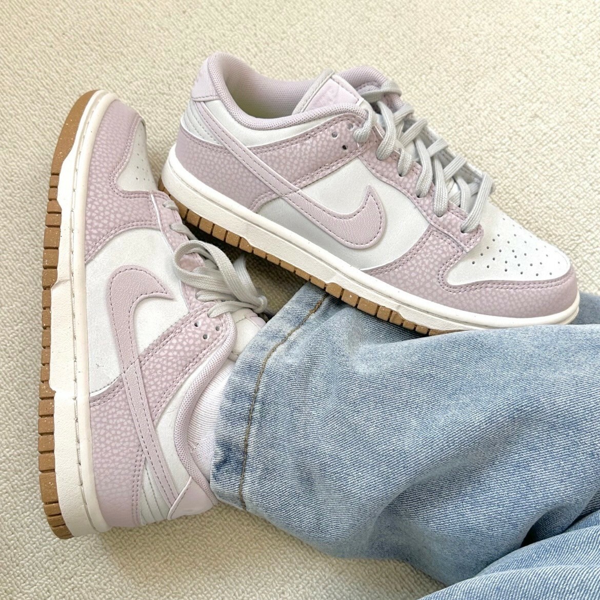 Nike Dunk Low PRM Next Nature 粉紫 焦糖底 玫瑰粉 復古 低筒休閒鞋