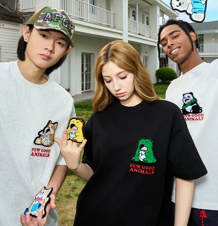 AFGK Animal Devil Felt Short T A FEW GOOD KIDS