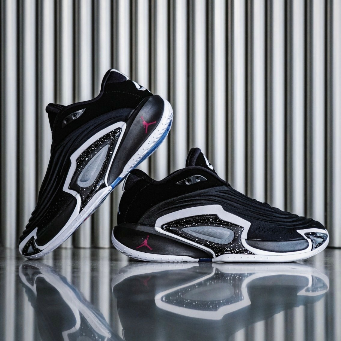 Nike Air Jordan Luka 3 PF 黑白紅 潑墨 緩震 實戰籃球鞋 FQ1285-001