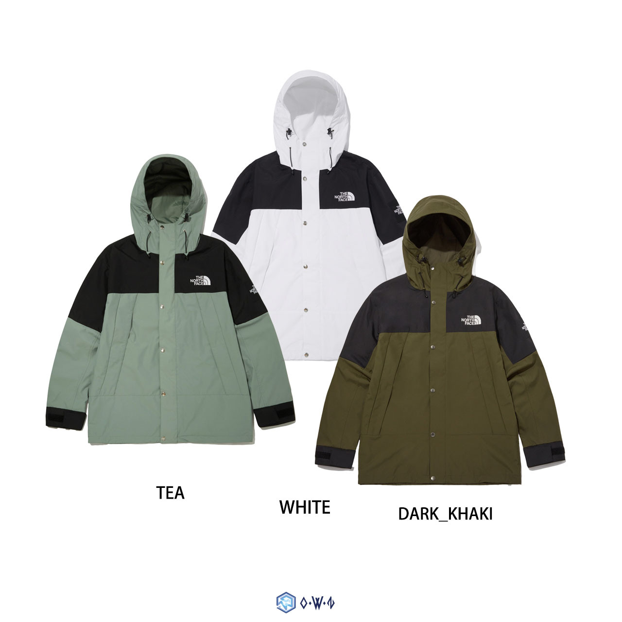 【限時優惠】The North Face 防風 防水 經典款 連帽 衝鋒衣 衝鋒外套 白標 黑標 不分男女 白色 茶色 深橄欖