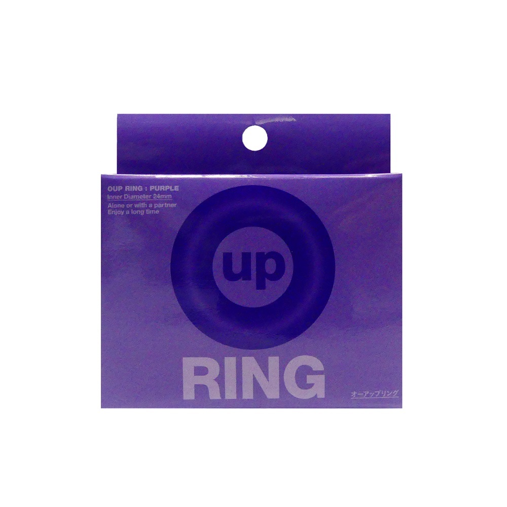 日本Ｏ ｕｐ ＲＩＮＧ 助勃延時陰莖環 紫色