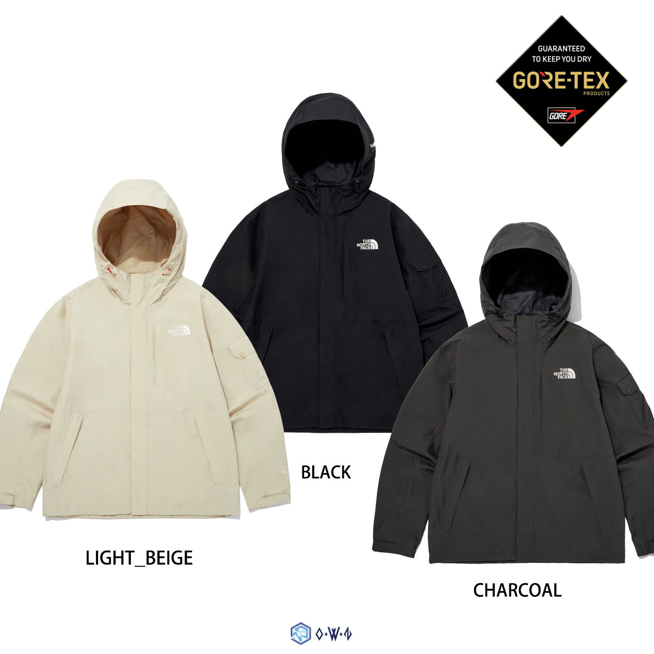 【限時優惠】The North Face Gore Tex GTX 黑標 防水 防風 秋冬 戶外 工裝 機能 連帽 外套 不分男女 黑色 奶茶 炭灰