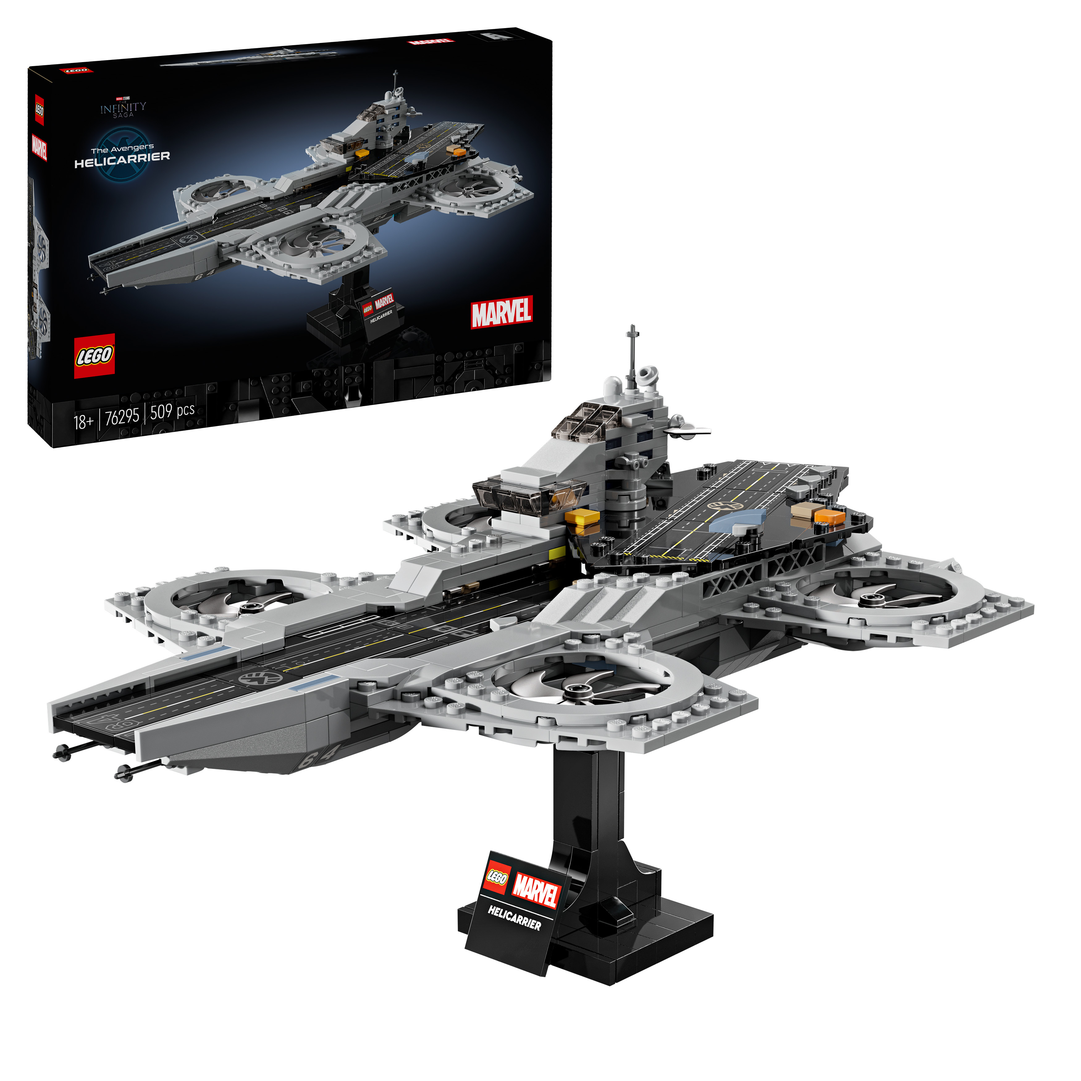 76295 The Avengers Helicarrier