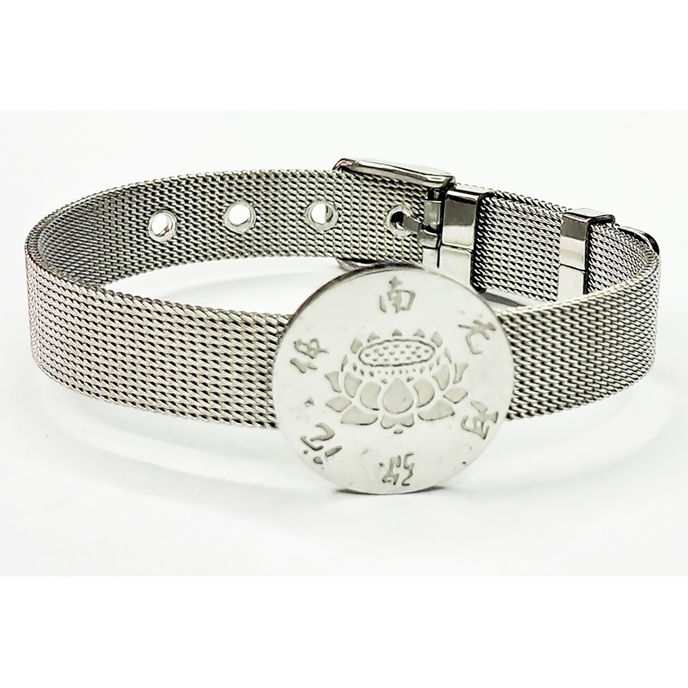 阿彌陀佛+鈦鋼手錶型手環【十方】149813