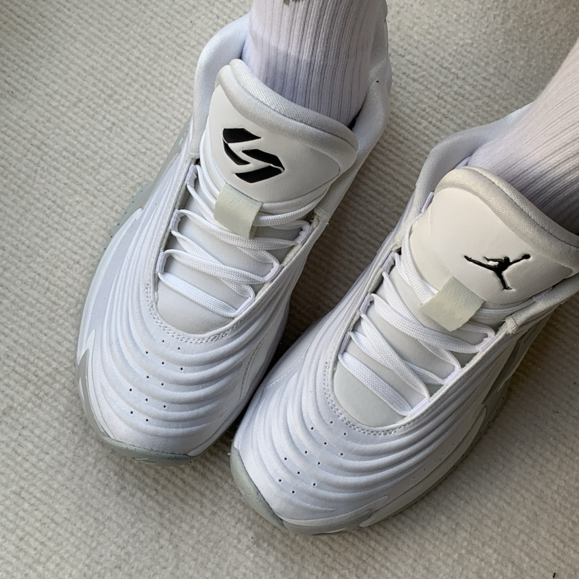 Nike Air Jordan Luka 3 TB PF 白灰 全白 冰底 AJ 喬丹 緩震 透氣 實戰籃球鞋