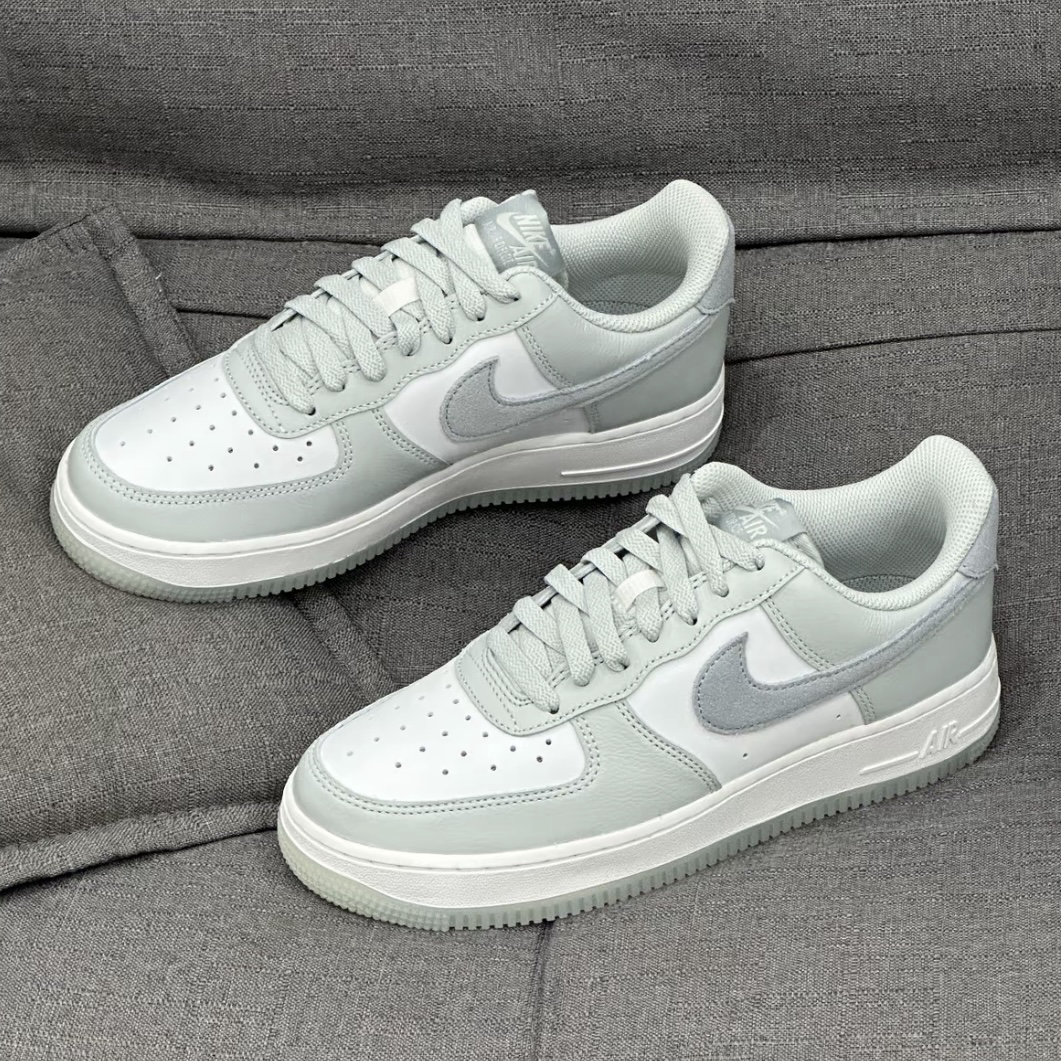 Nike Air Force 1 Low '07 LV8 雲霧灰 灰綠 AF1 莫蘭迪色 麂皮 冰底 低筒休閒鞋