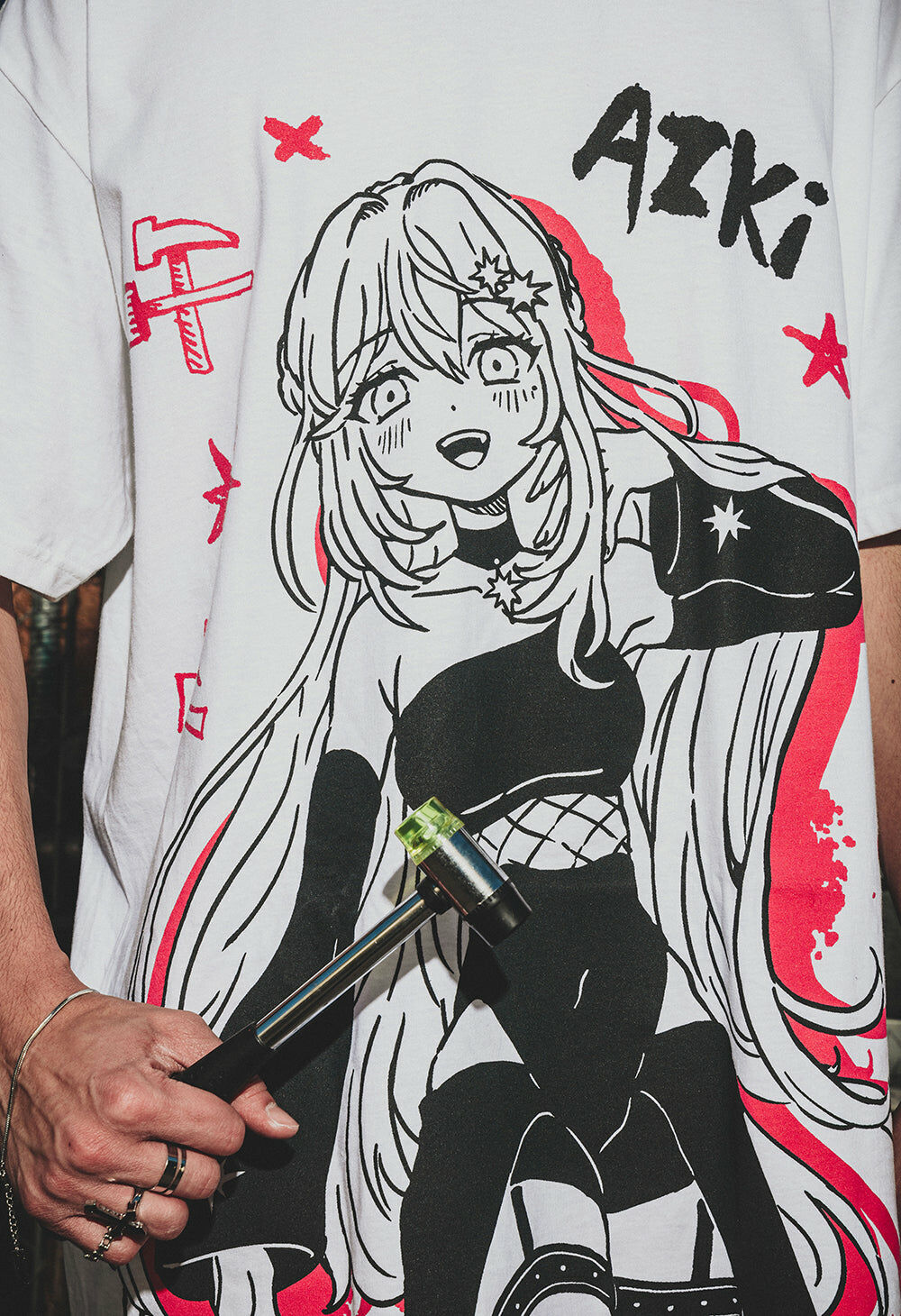 「官方代購」Hololive X OMOCAT hololive STAGE World Tour '24 -Soar! - AZKi T-Shirt