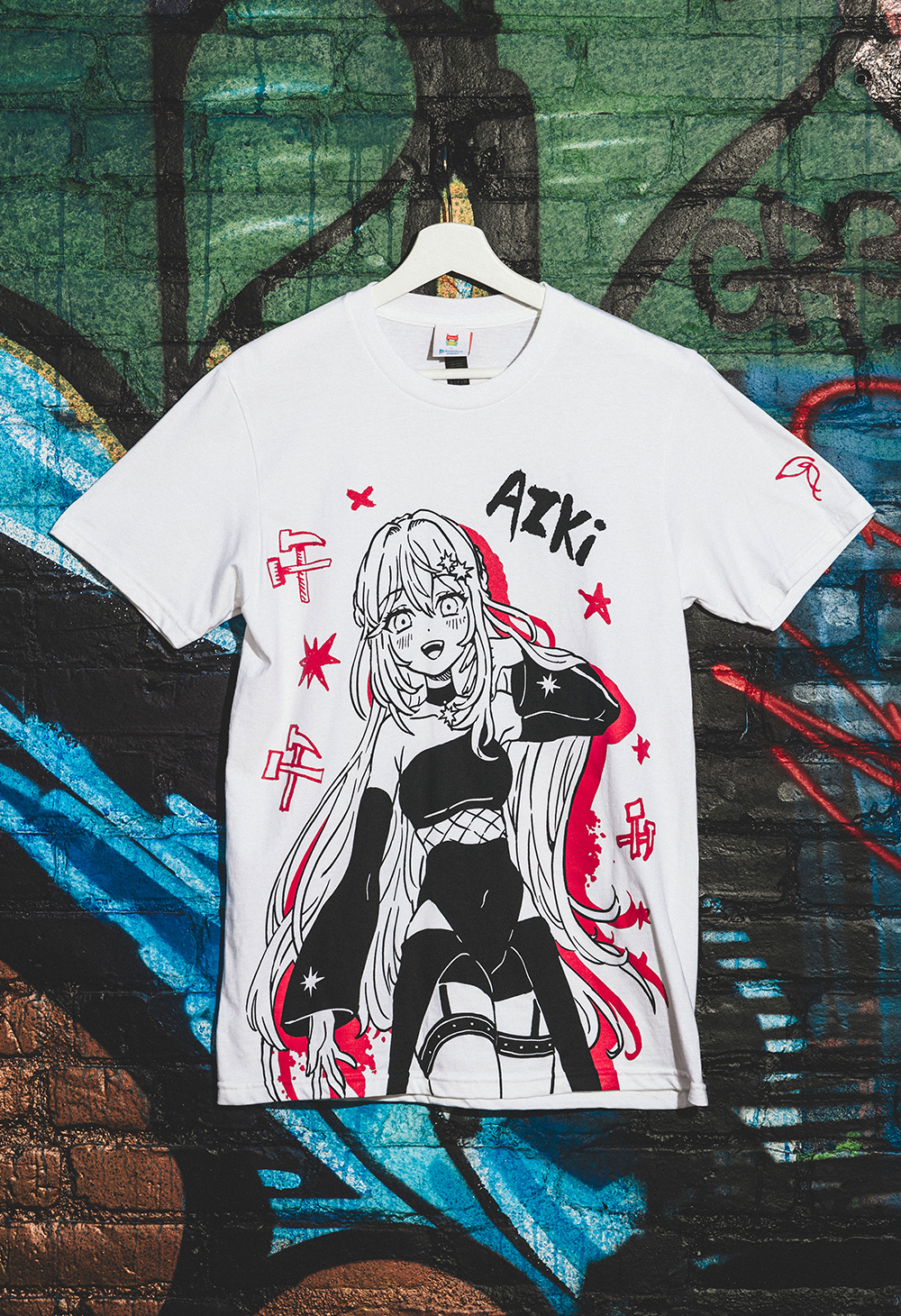 「官方代購」Hololive X OMOCAT hololive STAGE World Tour '24 -Soar! - AZKi T-Shirt