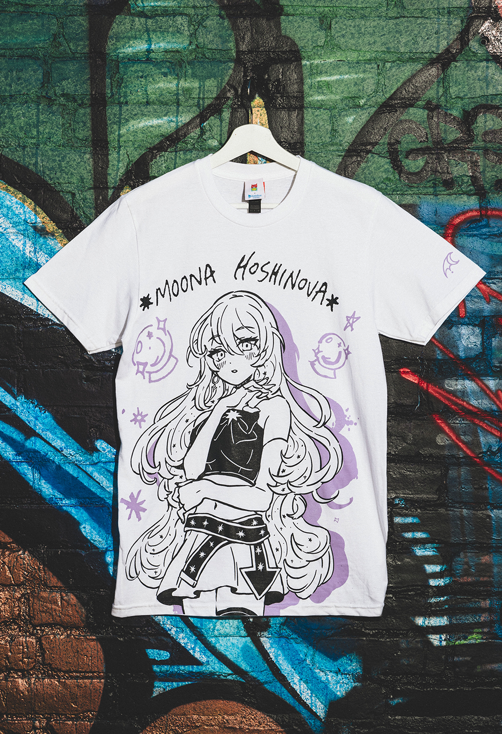「官方代購」Hololive X OMOCAT hololive STAGE World Tour '24 -Soar! - MOONA T-Shirt