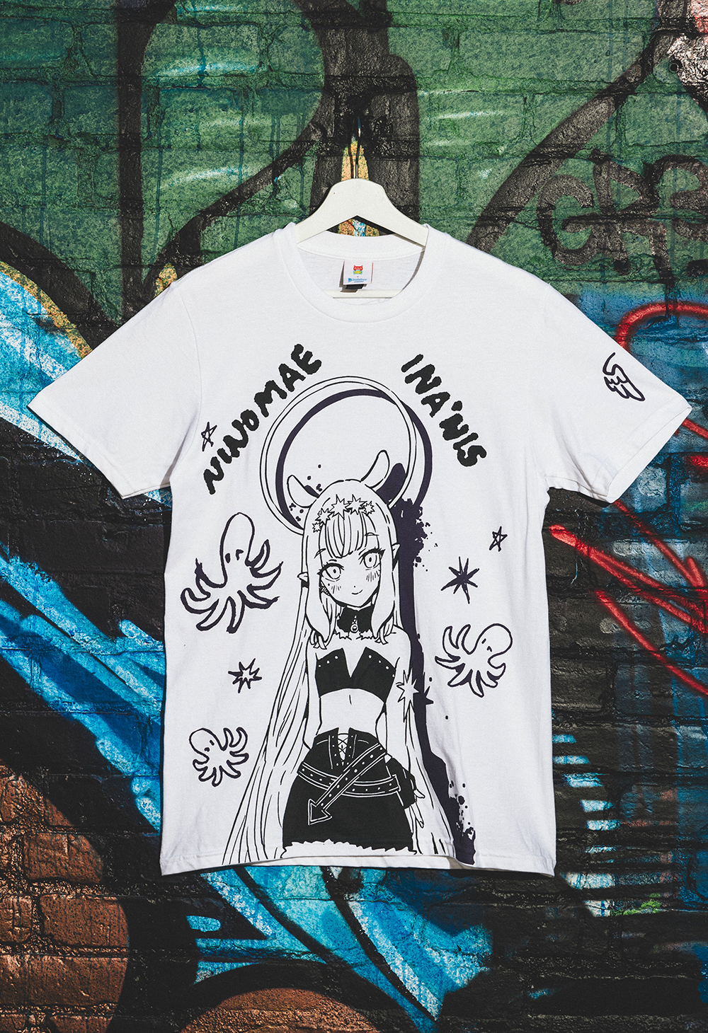 「官方代購」Hololive X OMOCAT hololive STAGE World Tour '24 -Soar! - INA'NIS T-Shirt