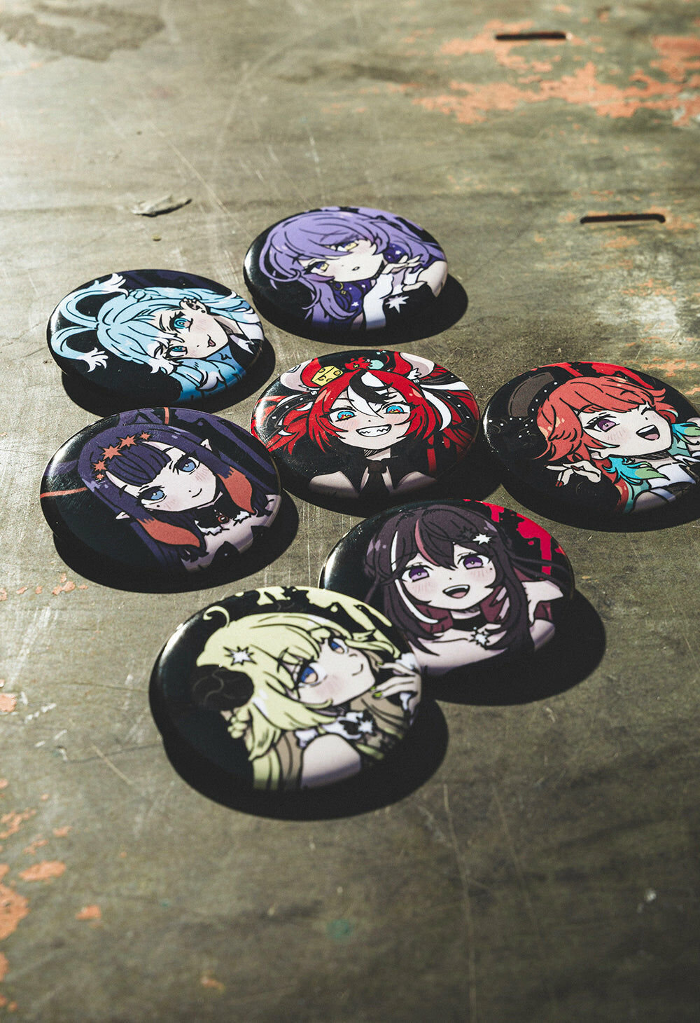 「官方代購」Hololive X OMOCAT hololive STAGE World Tour '24 -Soar! - Button Pin Blind Bag