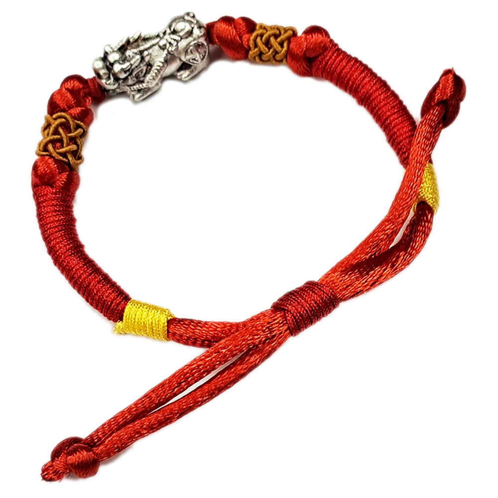 招財貔貅 999純銀 中國結手鍊【十方】147593