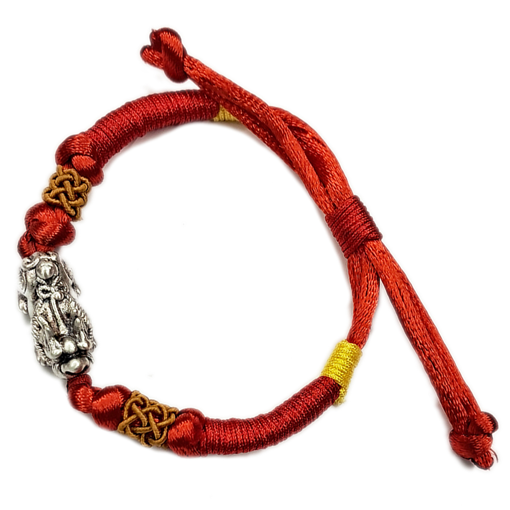 招財貔貅 999純銀 中國結手鍊【十方】147593