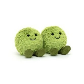 Jellycat Dot and Peg Mushy Peas Plush Toy