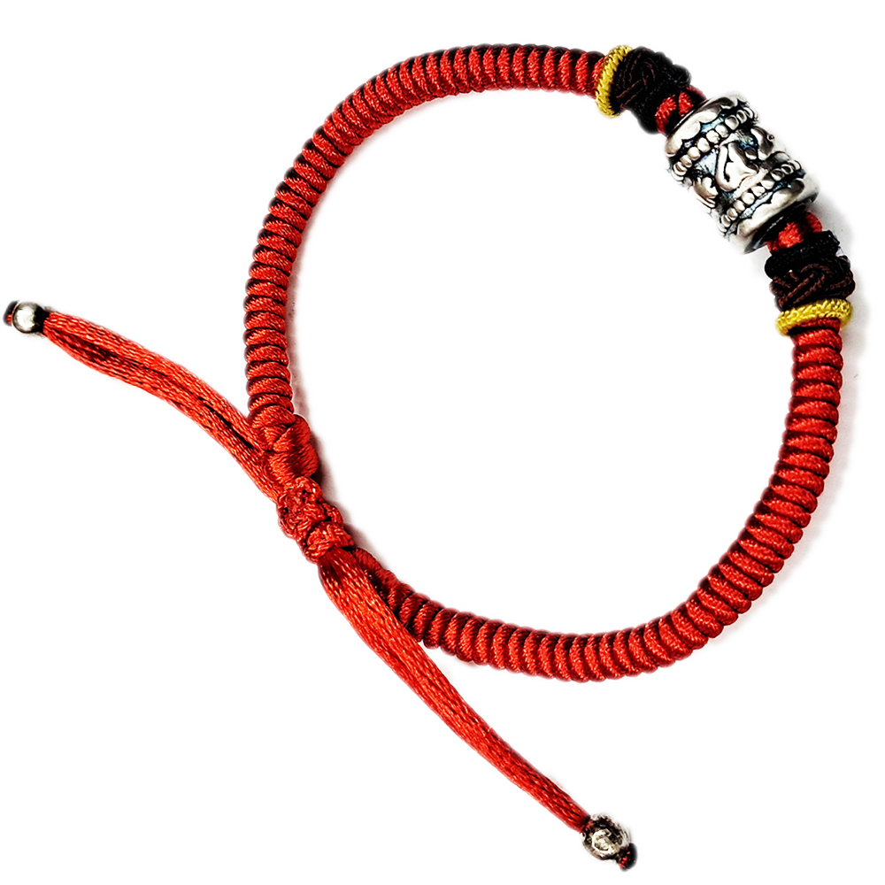 轉經輪 925純銀 開運手鍊 內徑5公分【十方】145306