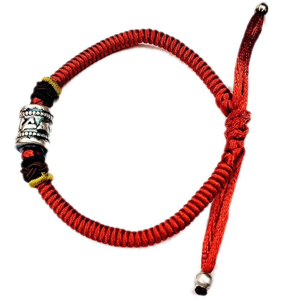 轉經輪 925純銀 開運手鍊 內徑5公分【十方】145306