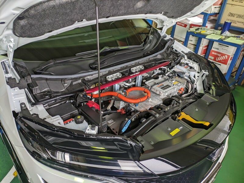 TANABE 引擎室拉桿 PLUS NISSAN ARIYA 2024-