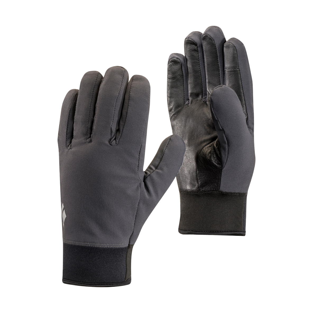 Black Diamond 美國 MIDWEIGHT SOFTSHELL GLOVES S 保暖手套 (灰) 冬天/防風/防潑水/保暖 43BD801749