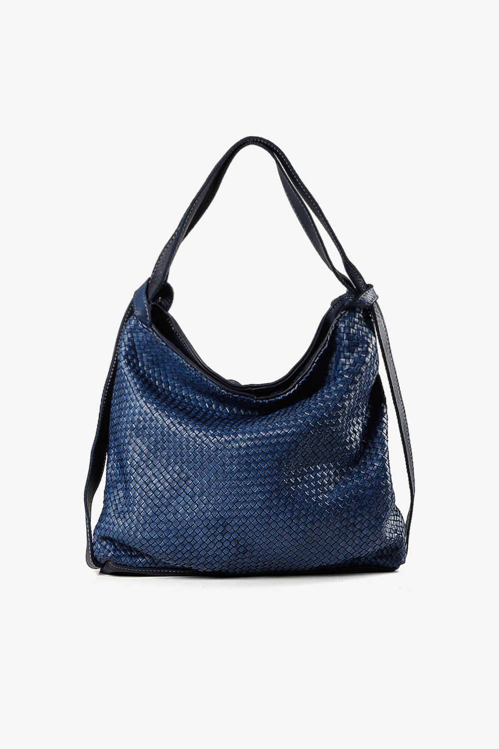 Doppia Woven 編織兩用包 深藍