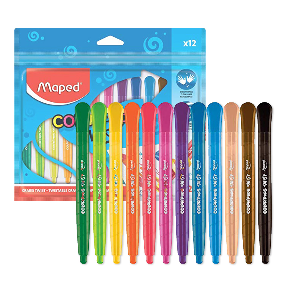 【法國Maped】旋轉蠟筆