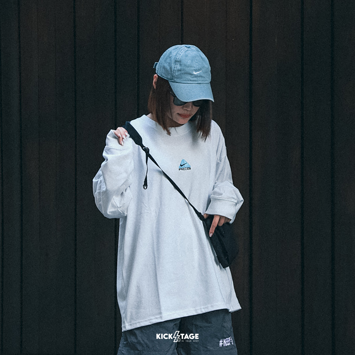 男款 NIKE ACG Dri-FIT Lungs TEE 白色 經典小標 刺繡LOGO 薄長袖 長T【DR7754-122】