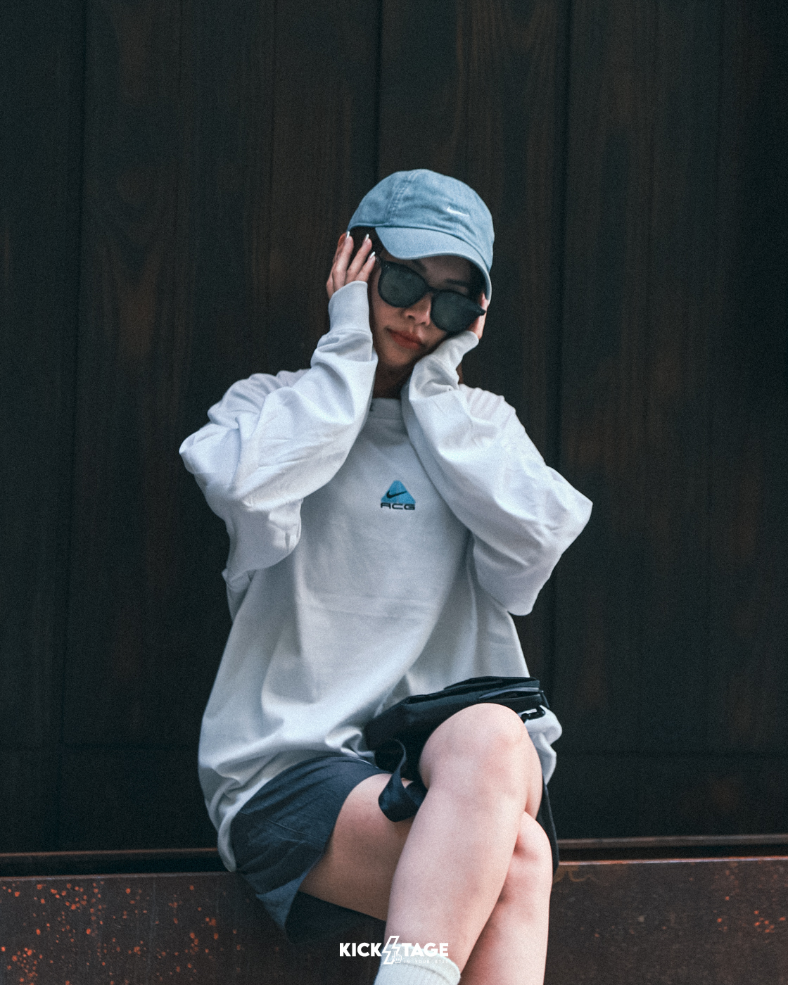 男款 NIKE ACG Dri-FIT Lungs TEE 白色 經典小標 刺繡LOGO 薄長袖 長T【DR7754-122】