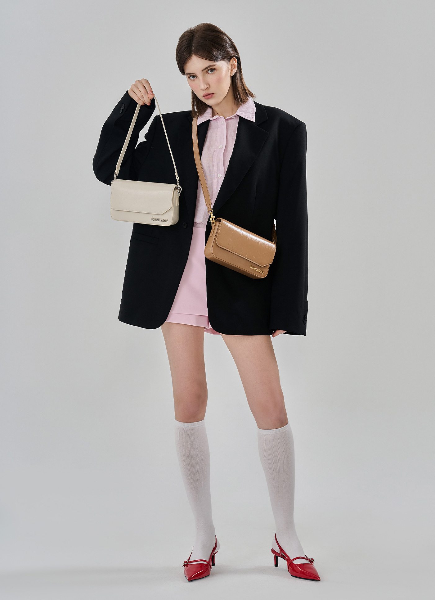 ★ROBINMAY★懸日邊際斜背包 ミニショルダーバッグ/送料込 ☆ROBINMAY☆懸日邊際斜背包 ミニショルダーバッグ/送料込