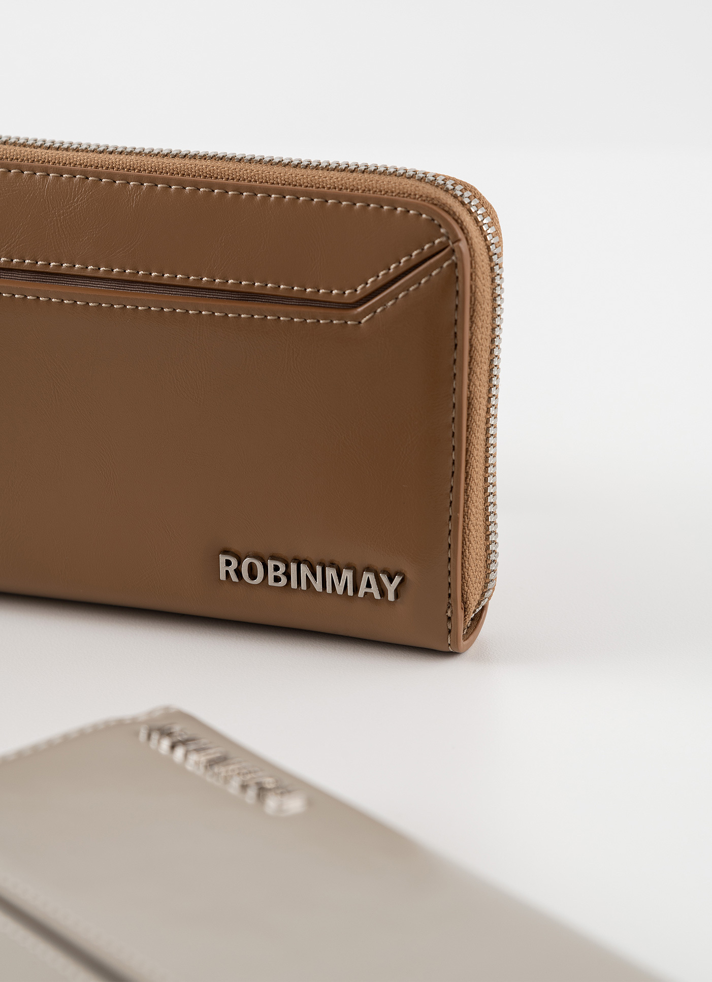 ■ROBINMAY■懸日邊際真皮長夾 WJ036 本革ロングクリップ/送料込 □ROBINMAY□懸日邊際真皮長夾 WJ036 本革ロングクリップ/送料込