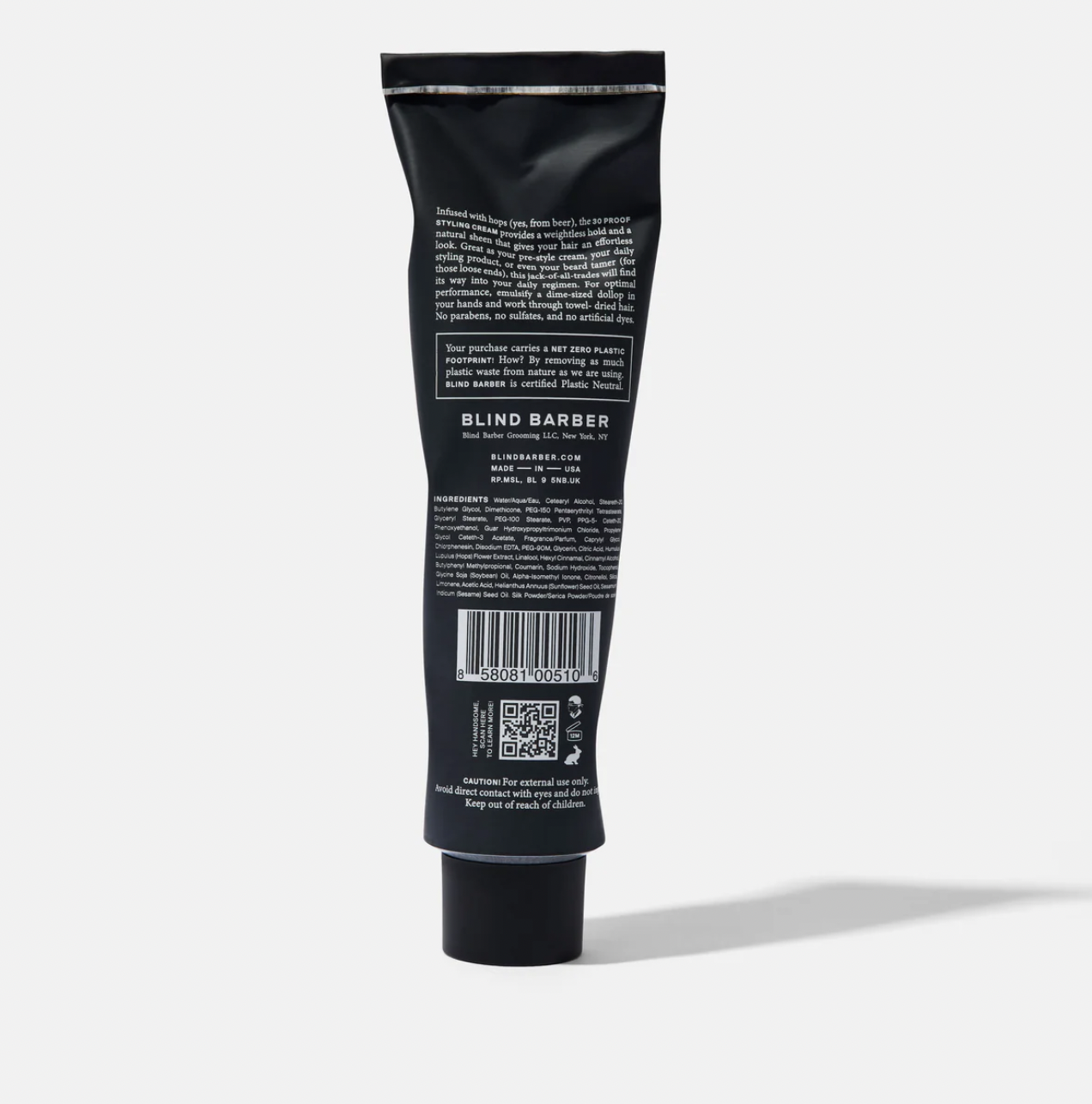 Blind Barber 30 Proof Styling Cream 100ml