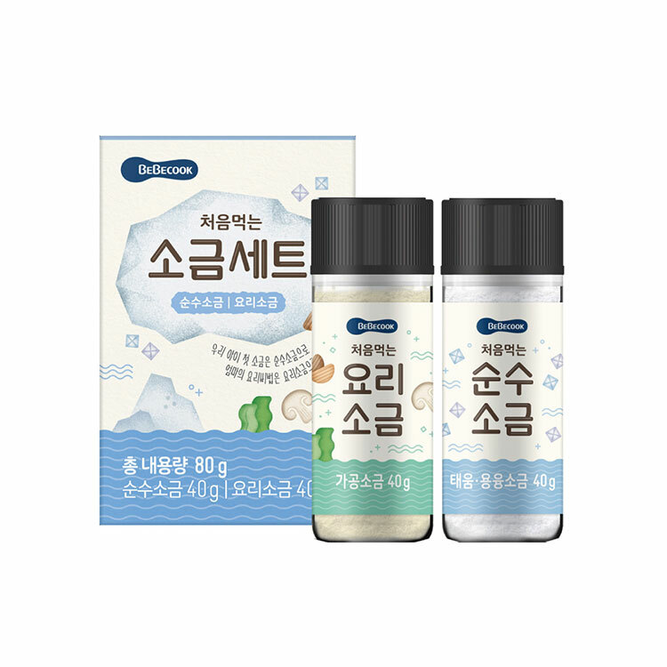 【韓國Bebecook寶膳】幼兒初食鹽巴2入套組