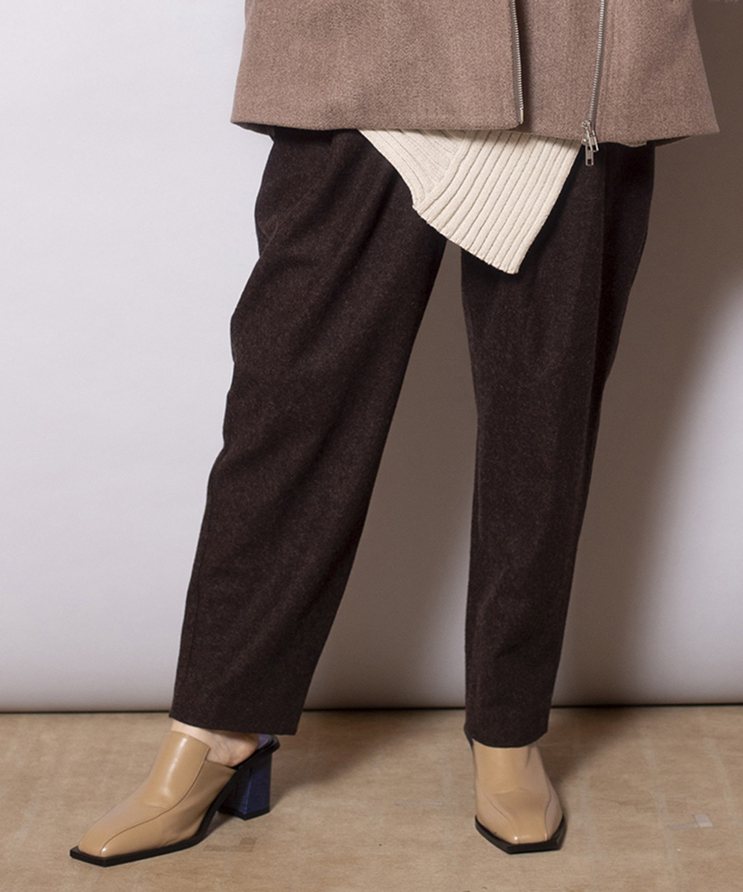 預購 - JP 羊毛修腳褲