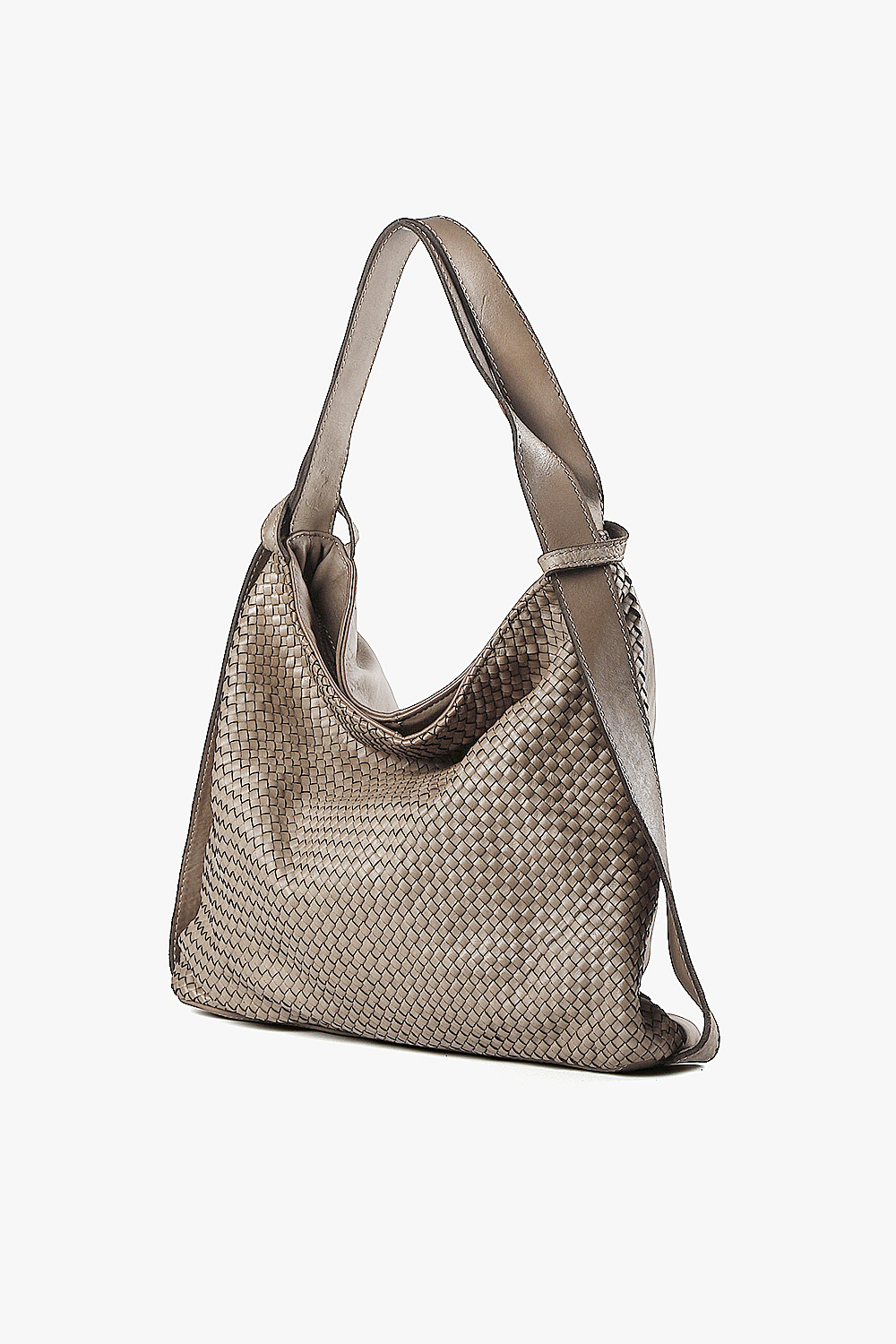 Doppia Woven 編織兩用包 卡其