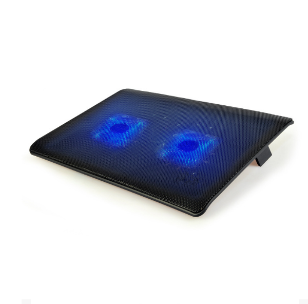 Laptop Cooler Slim Dual Fan Mute (Black)