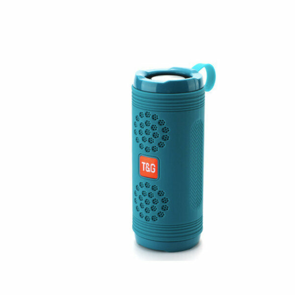 Silicone Bluetooth subwoofer (peacock blue)