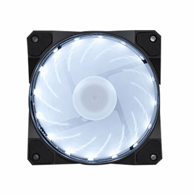 Computer case RGB color-changing radiator Large airflow silent cooling fan (Argb motherboard synchronization, software control (small 4pin + small 3pin)