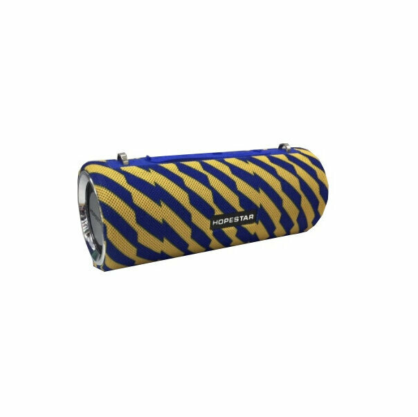 Bluetooth Waterproof Mobile Subwoofer (Striped Blue)