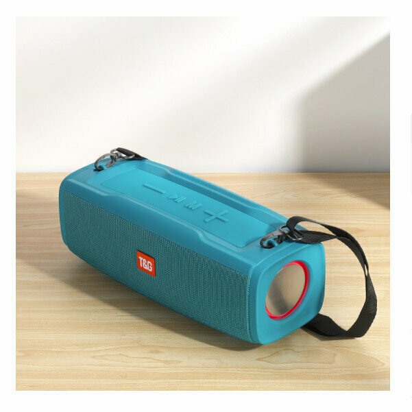 Bluetooth lantern subwoofer (peacock blue)