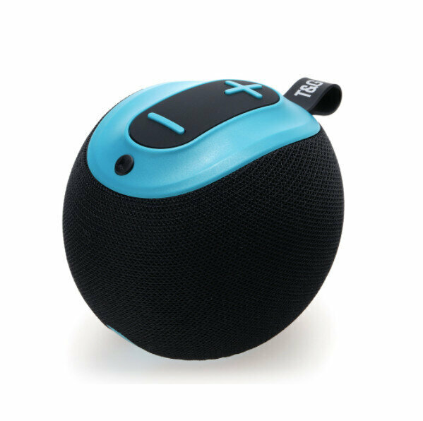 Round bluetooth subwoofer (blue)