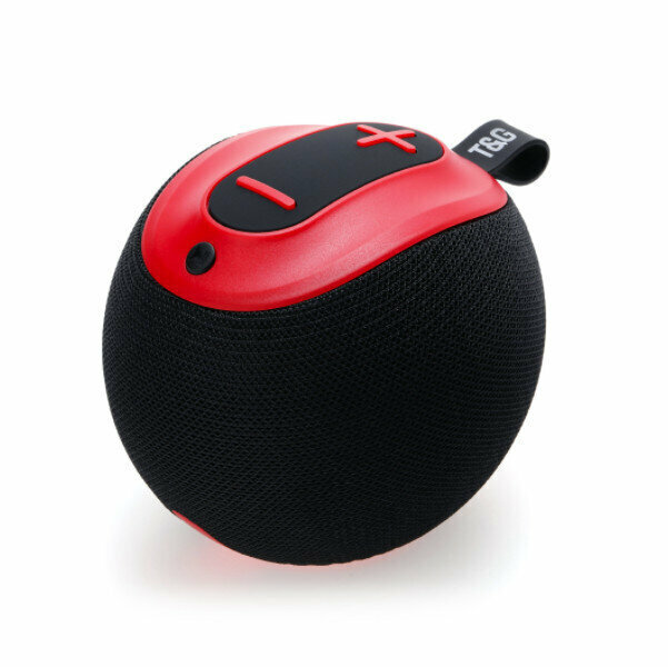 Round bluetooth subwoofer (red)