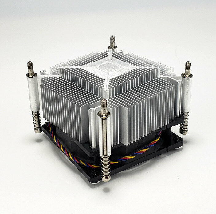 Desktop CPU Cooler Large Airflow Silent Cooling Fan (2011 Standard Aluminum Core (35mm Height))